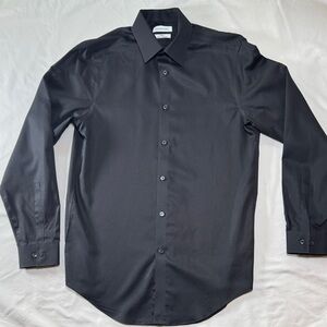 Calvin Klein Men's Classic Black Dress Shirt